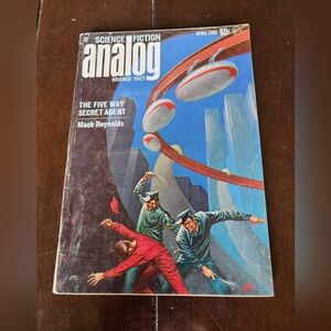 Analog Science Fiction Science Fact Magazine April 1969